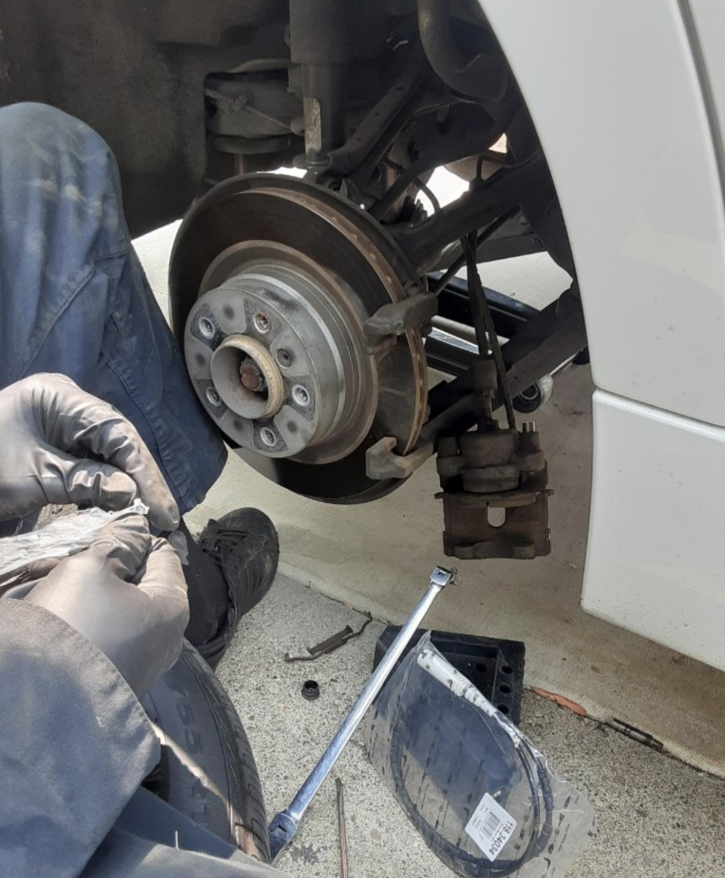 this image shows brake repair services in Birmingham, AL